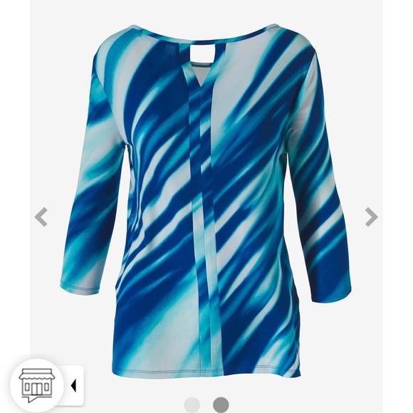 Chicos Easywear Knit Tunic Top - Picture 2 of 7